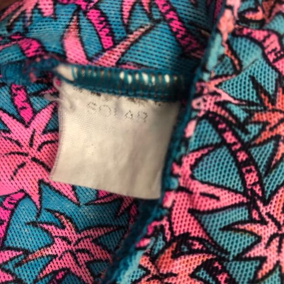 Vintage 90’s Y2K Solar Tan Thru Palm Tree Swimsuit - Picture 9 of 9